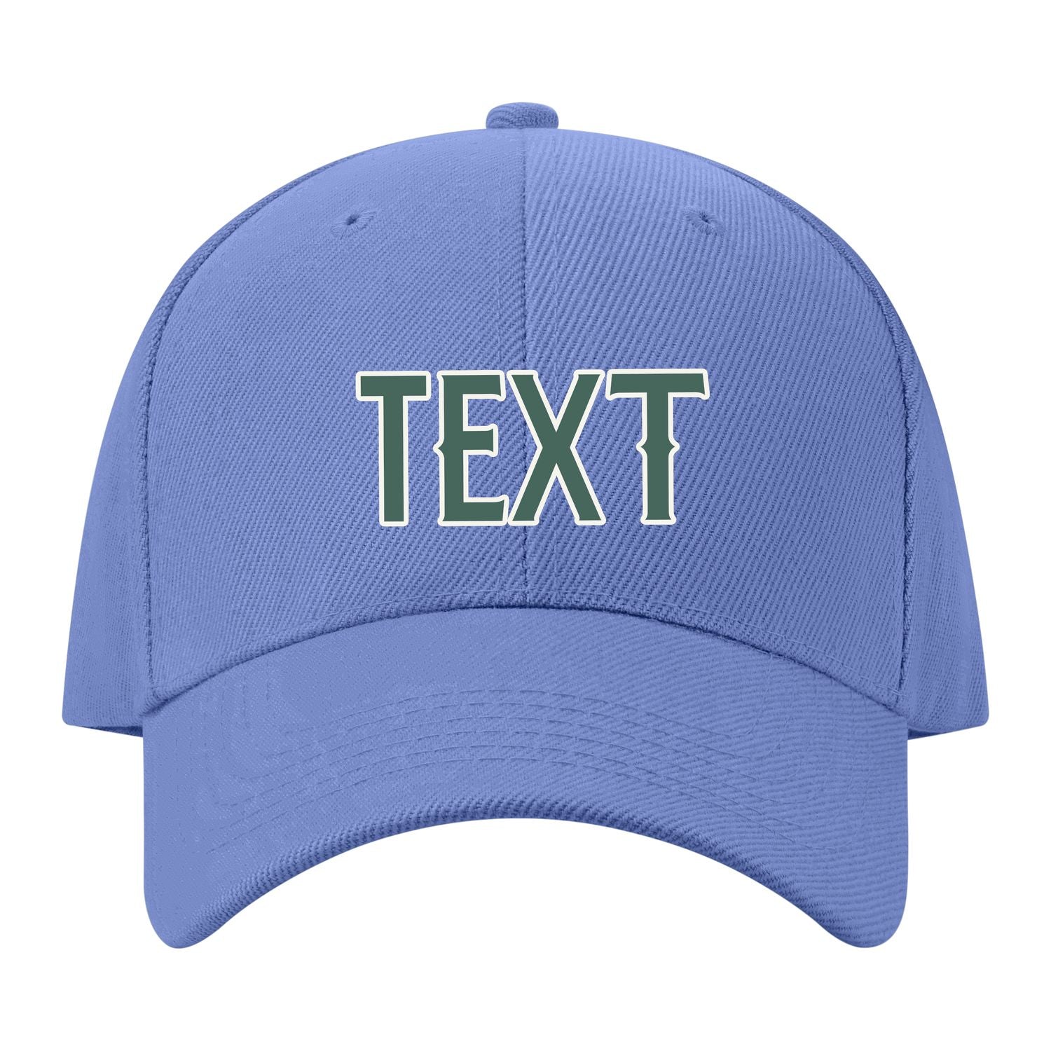 Custom Light Emerald Green Slate Gray Hat 21B21827