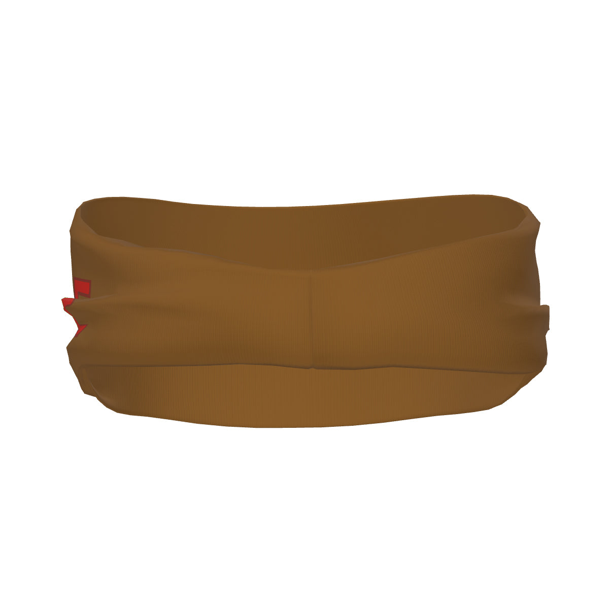 Custom Khaki Orange Red Sports headband