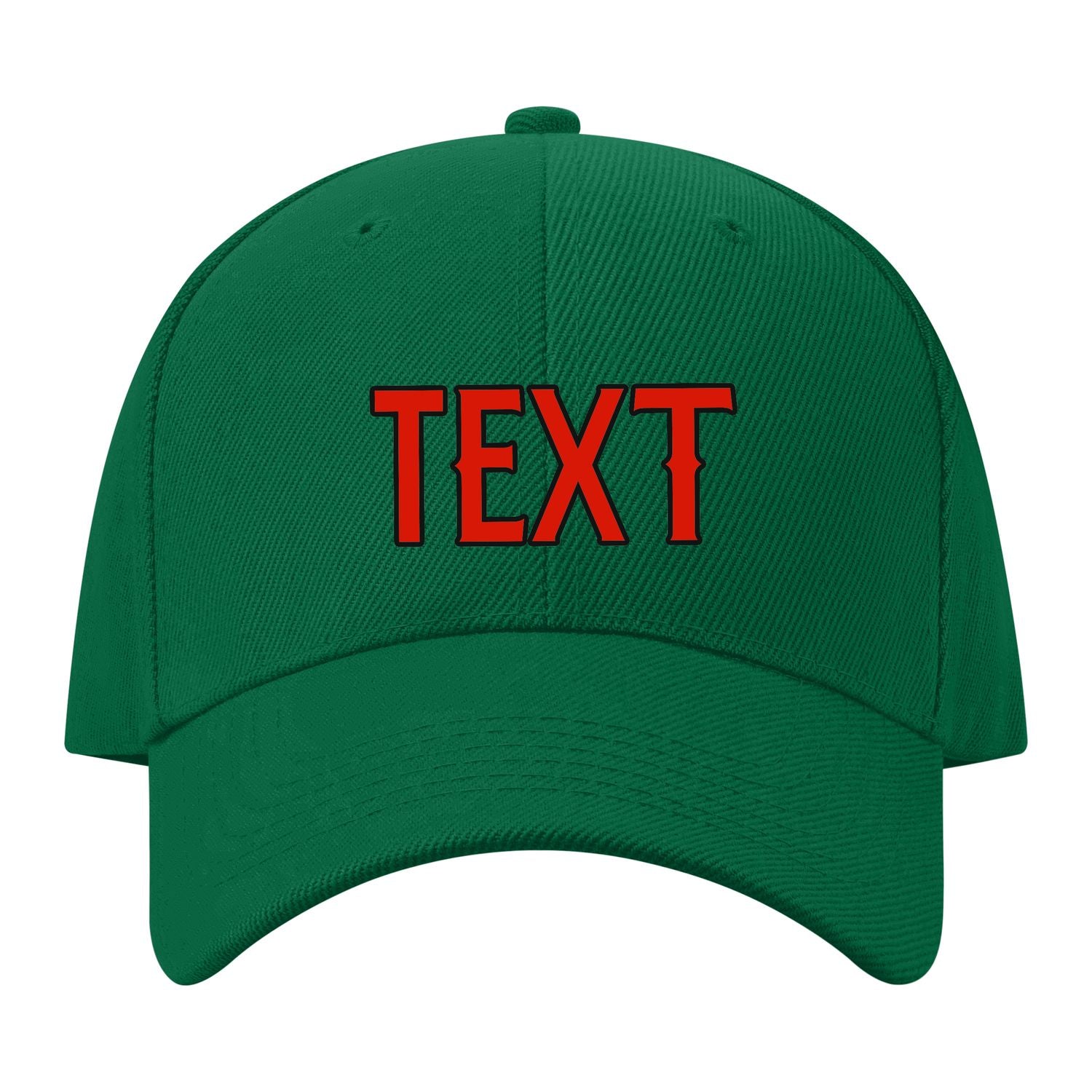 Custom Dark Green Lavender Gray Hat 22B21712