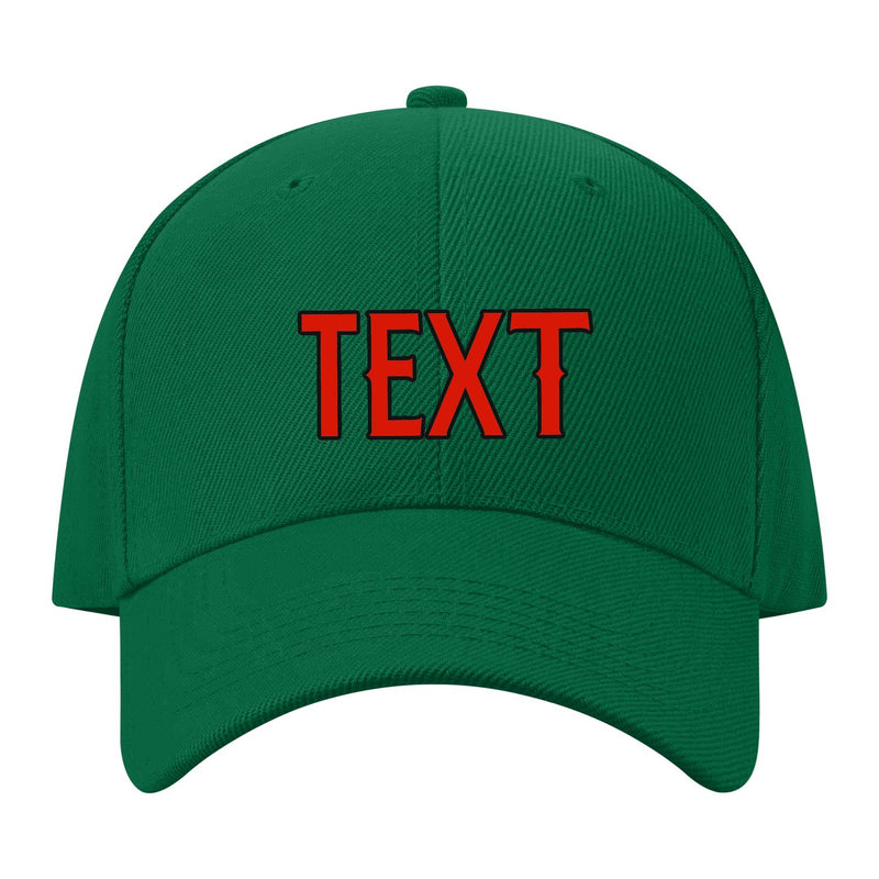 Custom Dark Green Lavender Gray Hat 22B21712