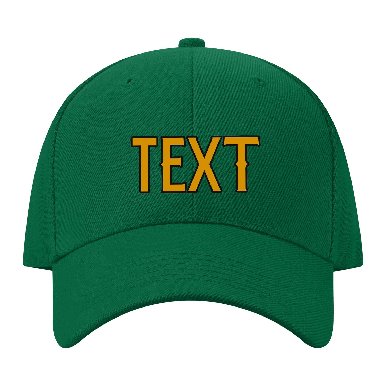 Custom Dark Green Sky Blue Hat 22B21719