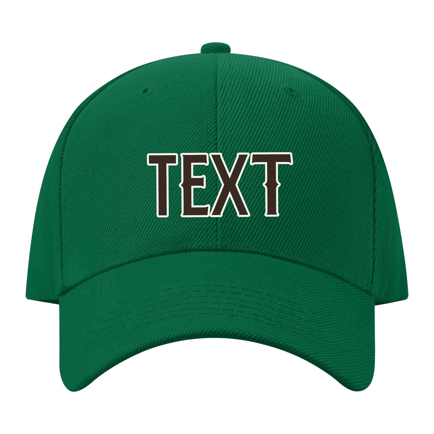 Custom Dark Green Black Hat 22B21801