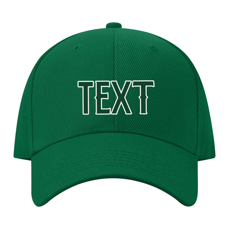 Custom Dark Green Corn Silk Hat 22B21805
