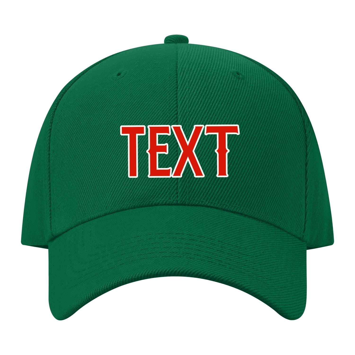 Custom Dark Green Lavender Gray Hat 22B21812