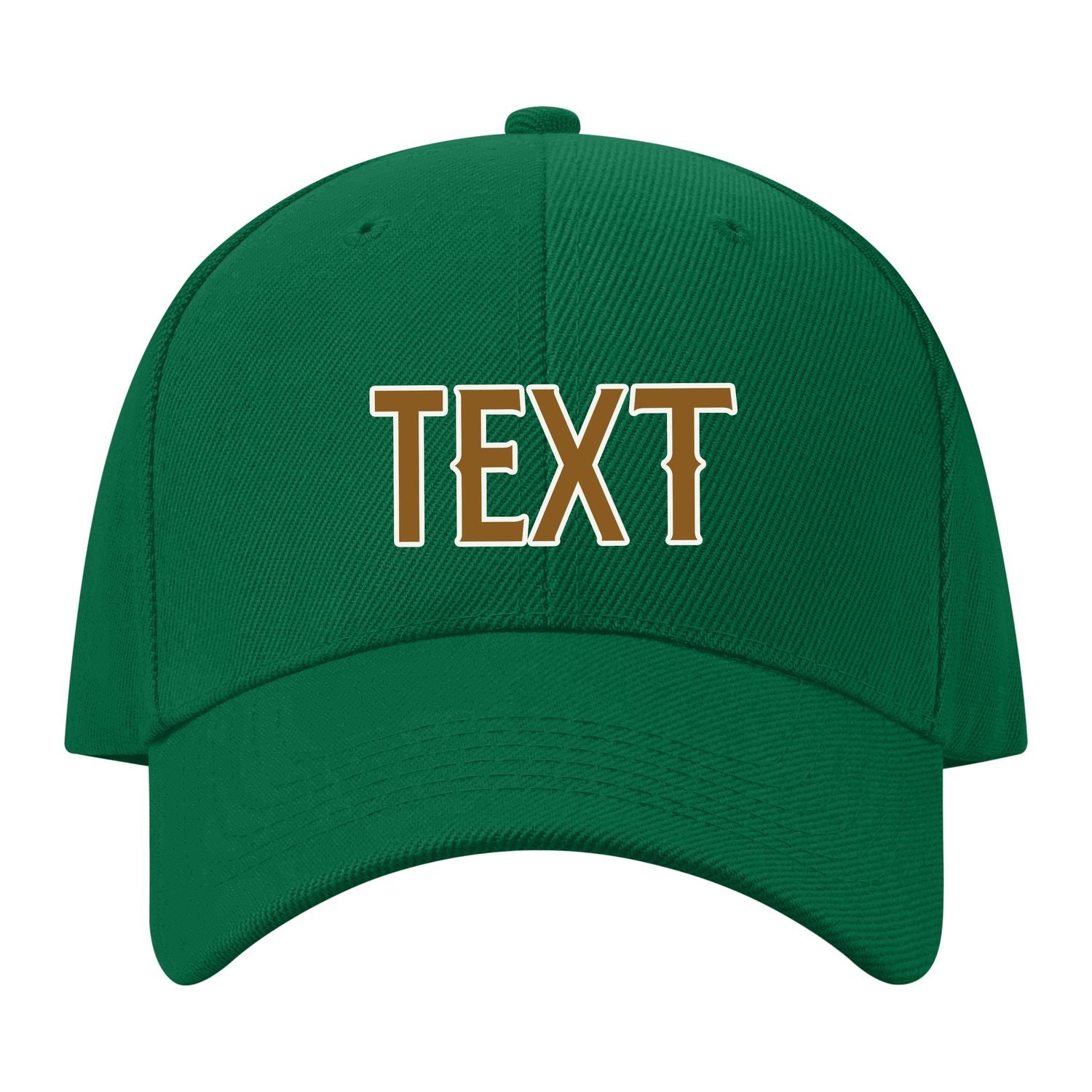 Custom Dark Green Dark Green Hat 22B21822