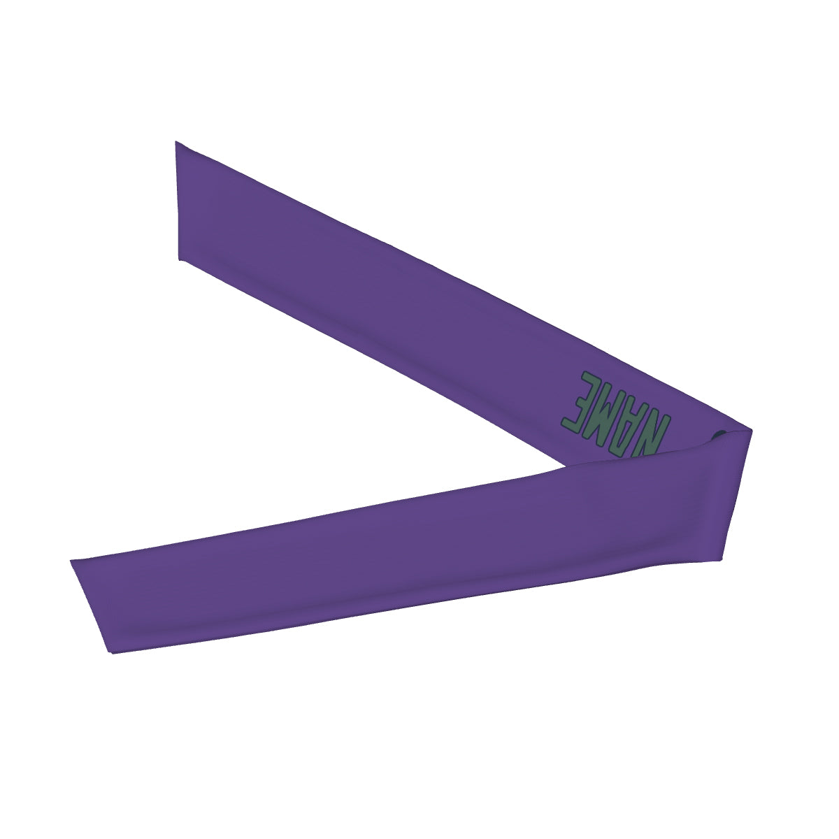 Custom Light Purple Blue Green Headband