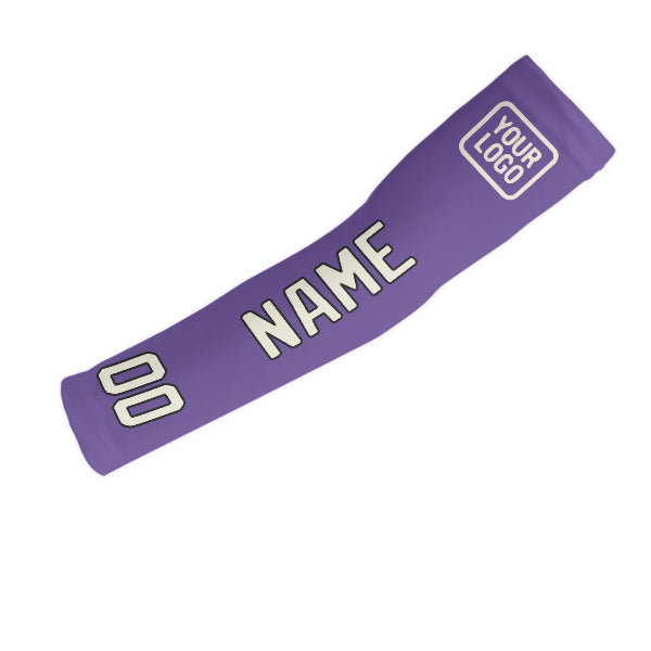 Custom Light Purple Cream Arm Sleeve