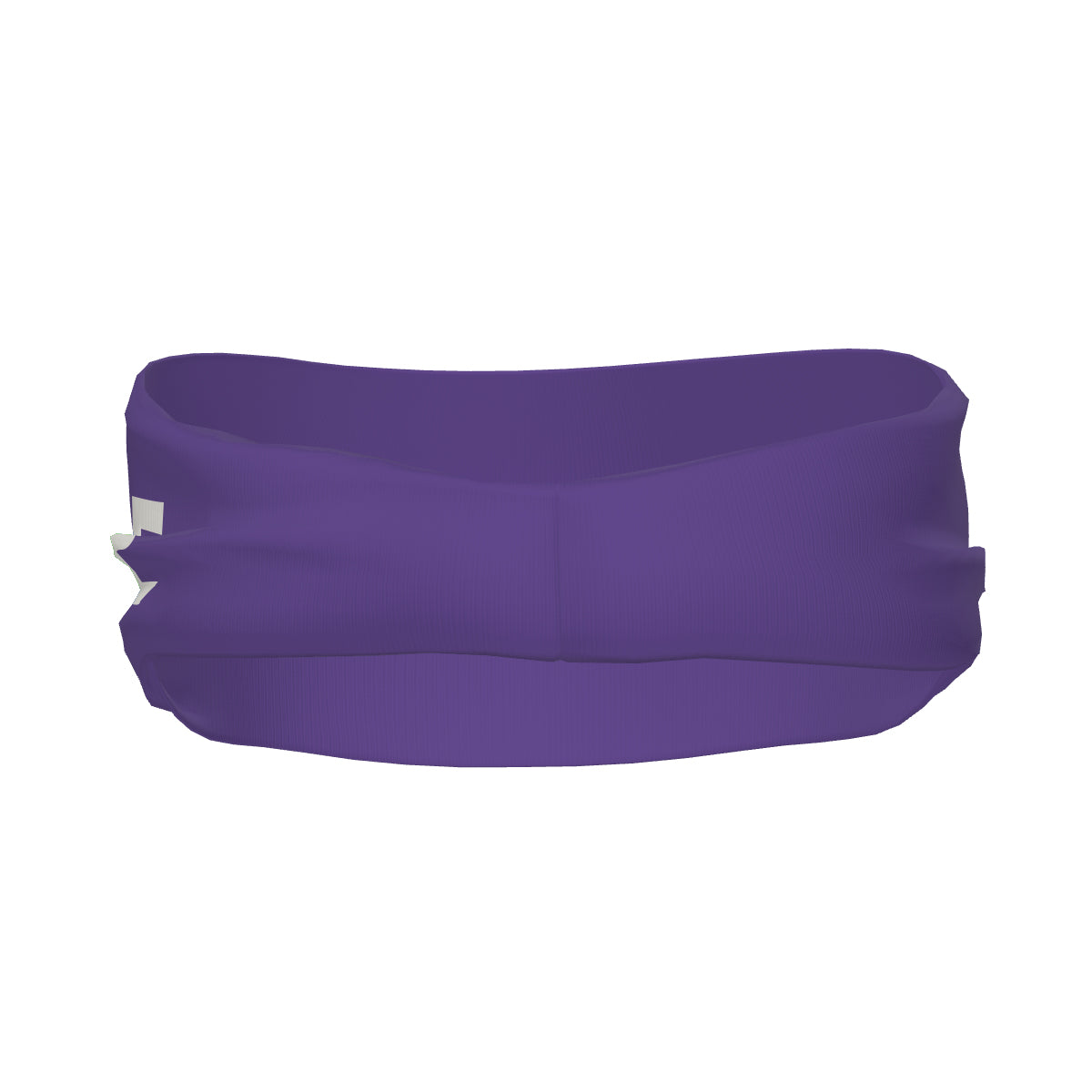 Custom Light Purple White Sports headband