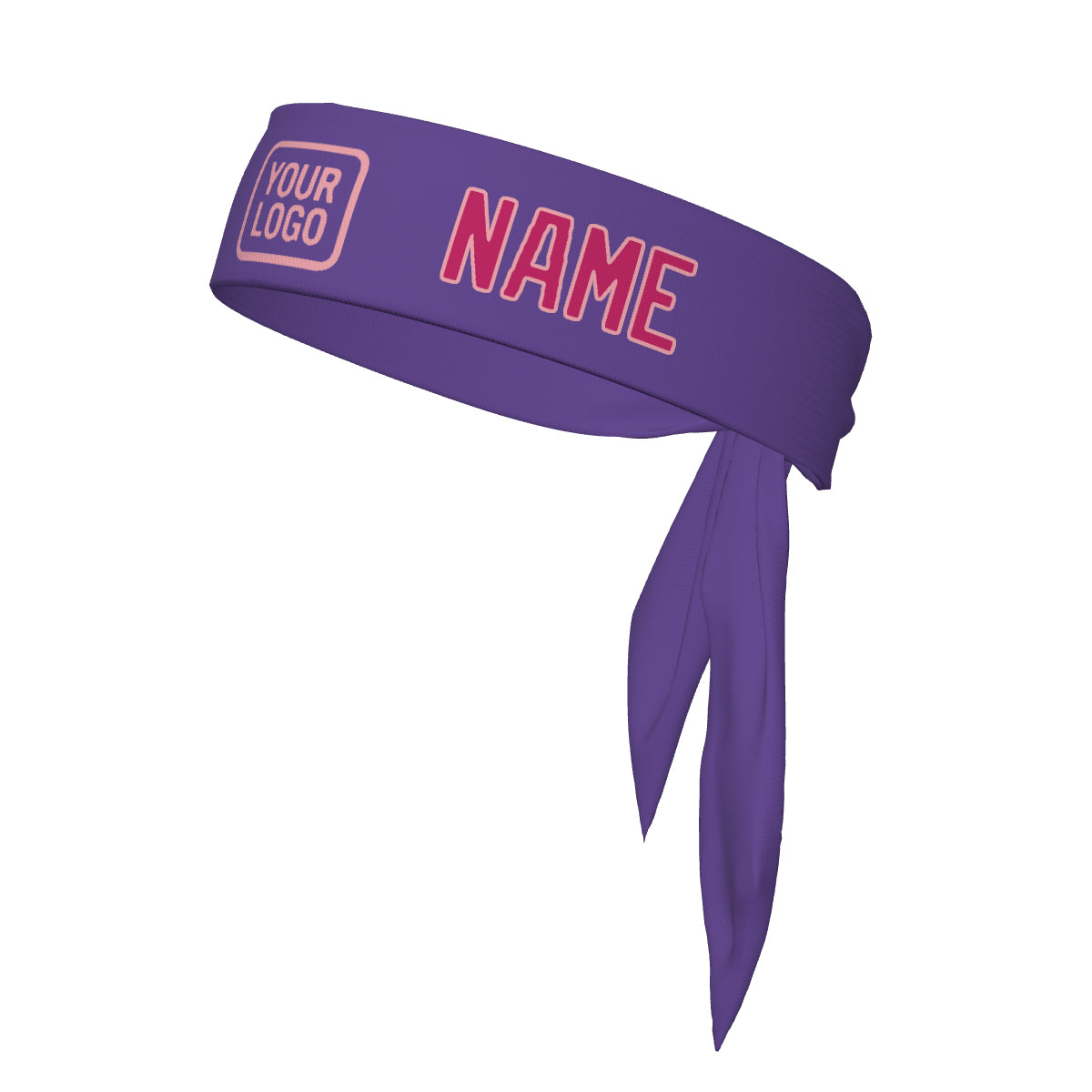 Custom Light Purple Pink Headband