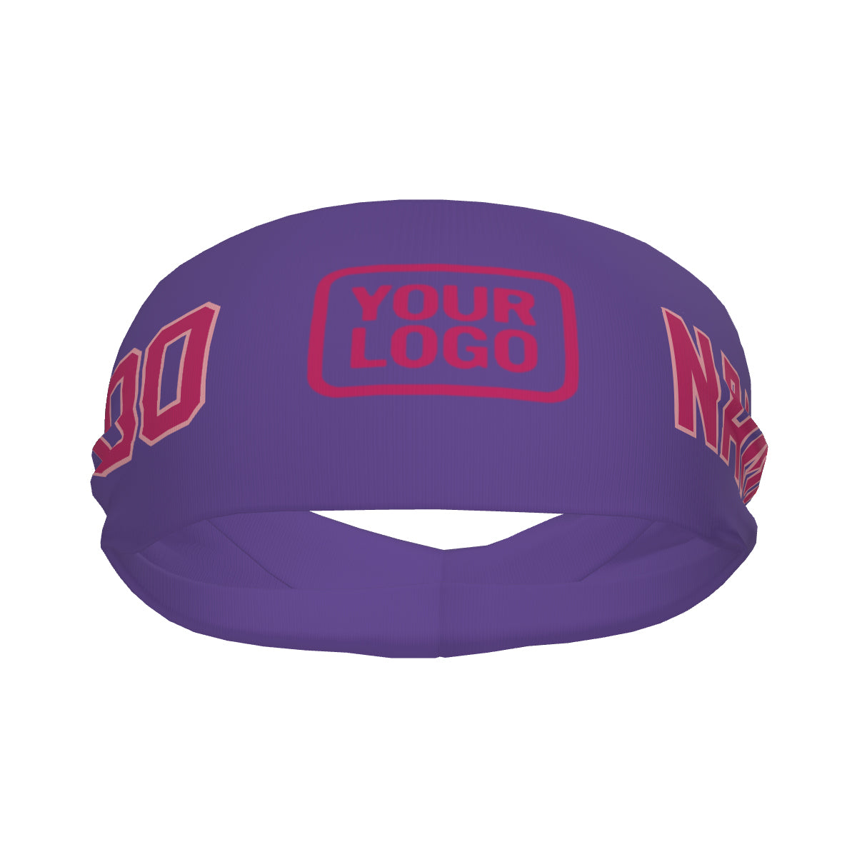 Custom Light Purple Pink Sports headband