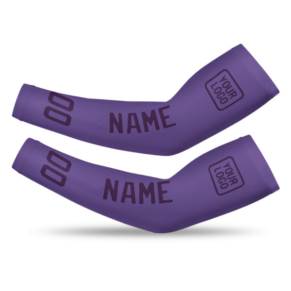 Custom Light Purple Purple Arm Sleeve