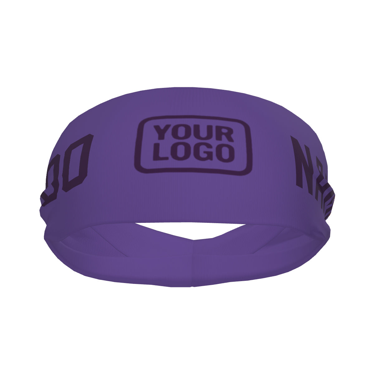 Custom Light Purple Purple Sports headband