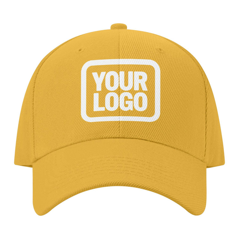 Custom Yellow Pale Ice Blue Hat 23B118