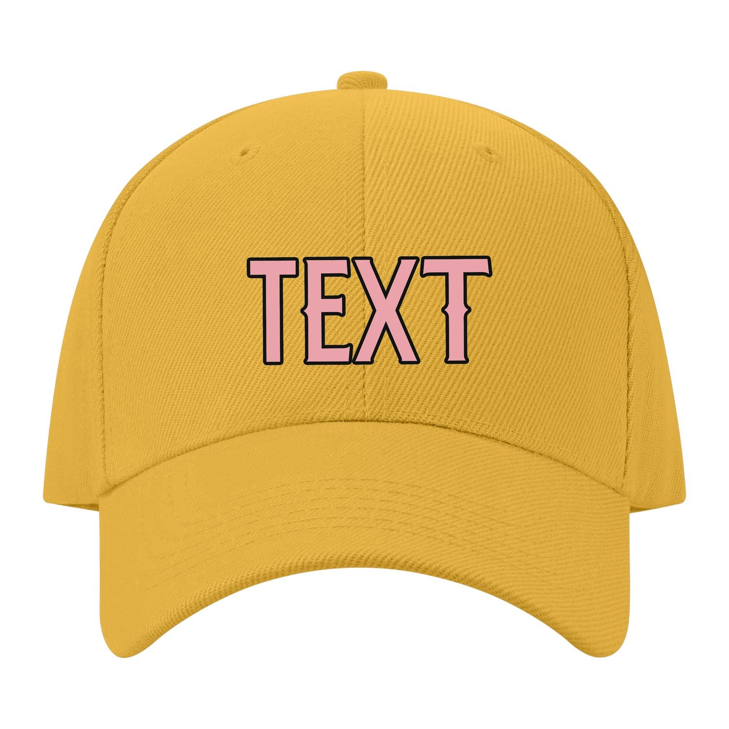 Custom Yellow Light Emerald Green Hat 23B21721
