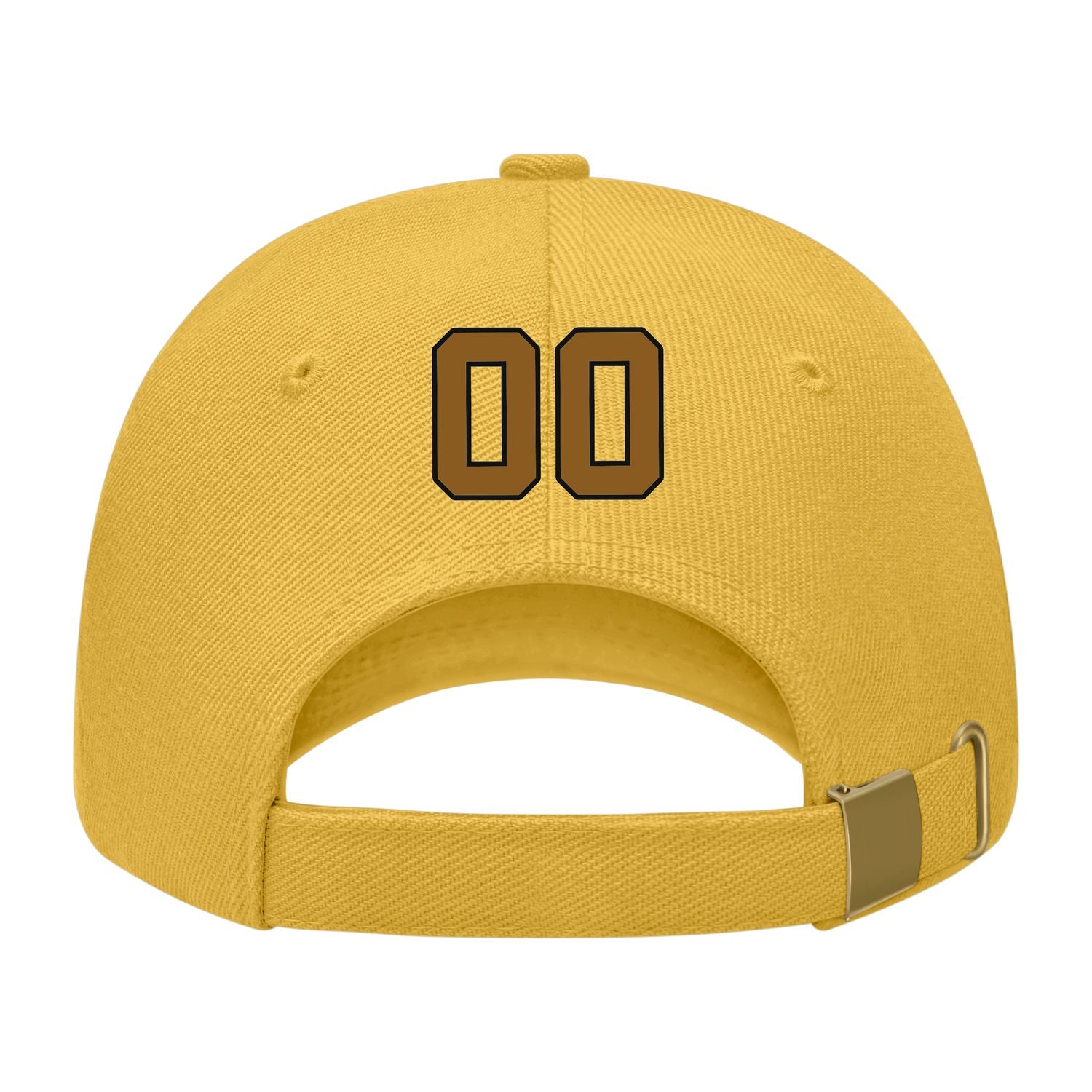 Custom Yellow Dark Green Hat 23B21722