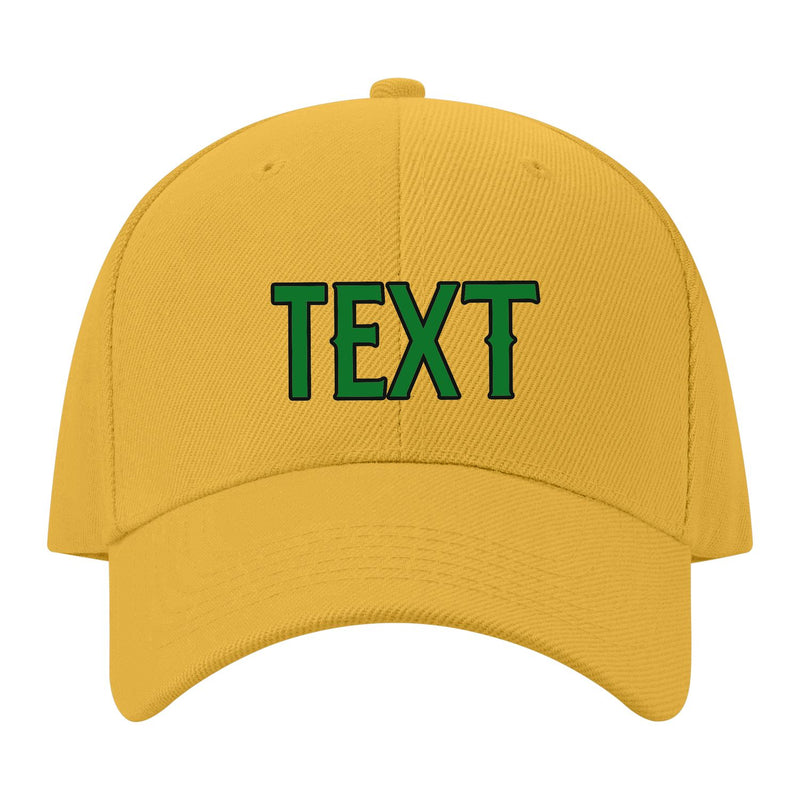 Custom Yellow Misty Rose Hat 23B21724