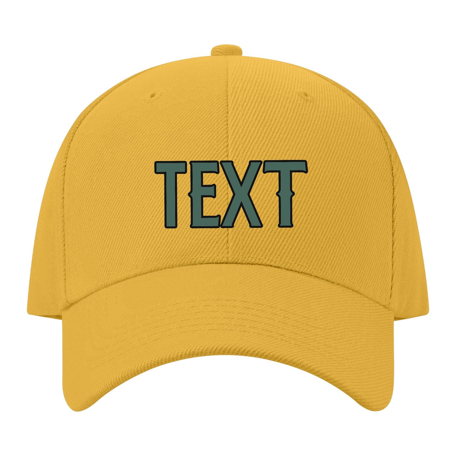 Custom Yellow Slate Gray Hat 23B21727