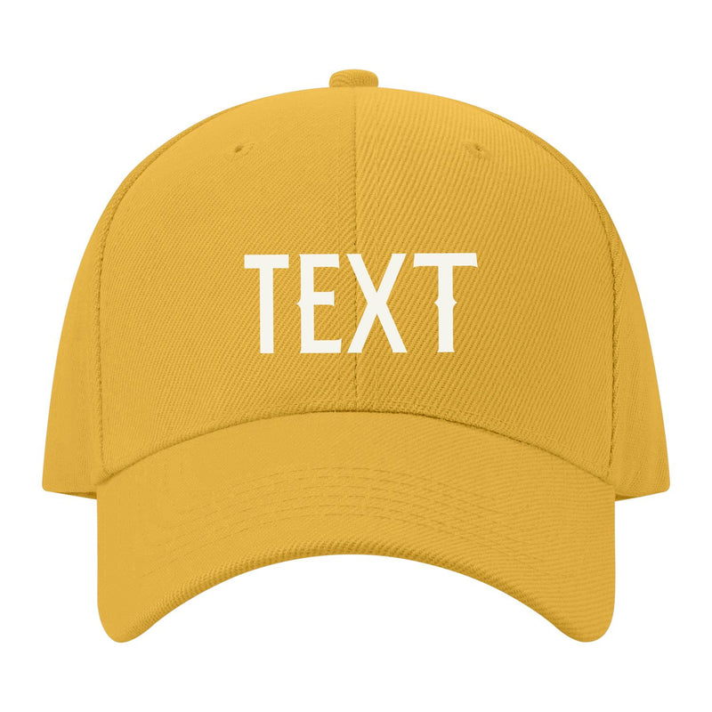 Custom Yellow Pale Ice Blue Hat 23B21818