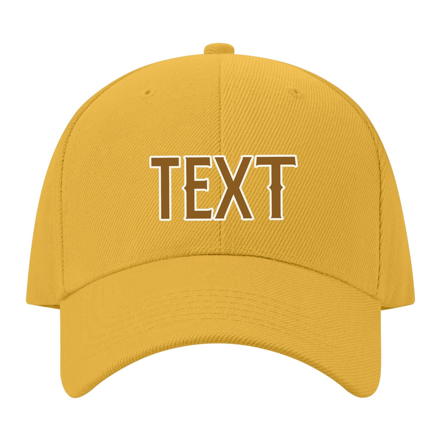 Custom Yellow Dark Green Hat 23B21822