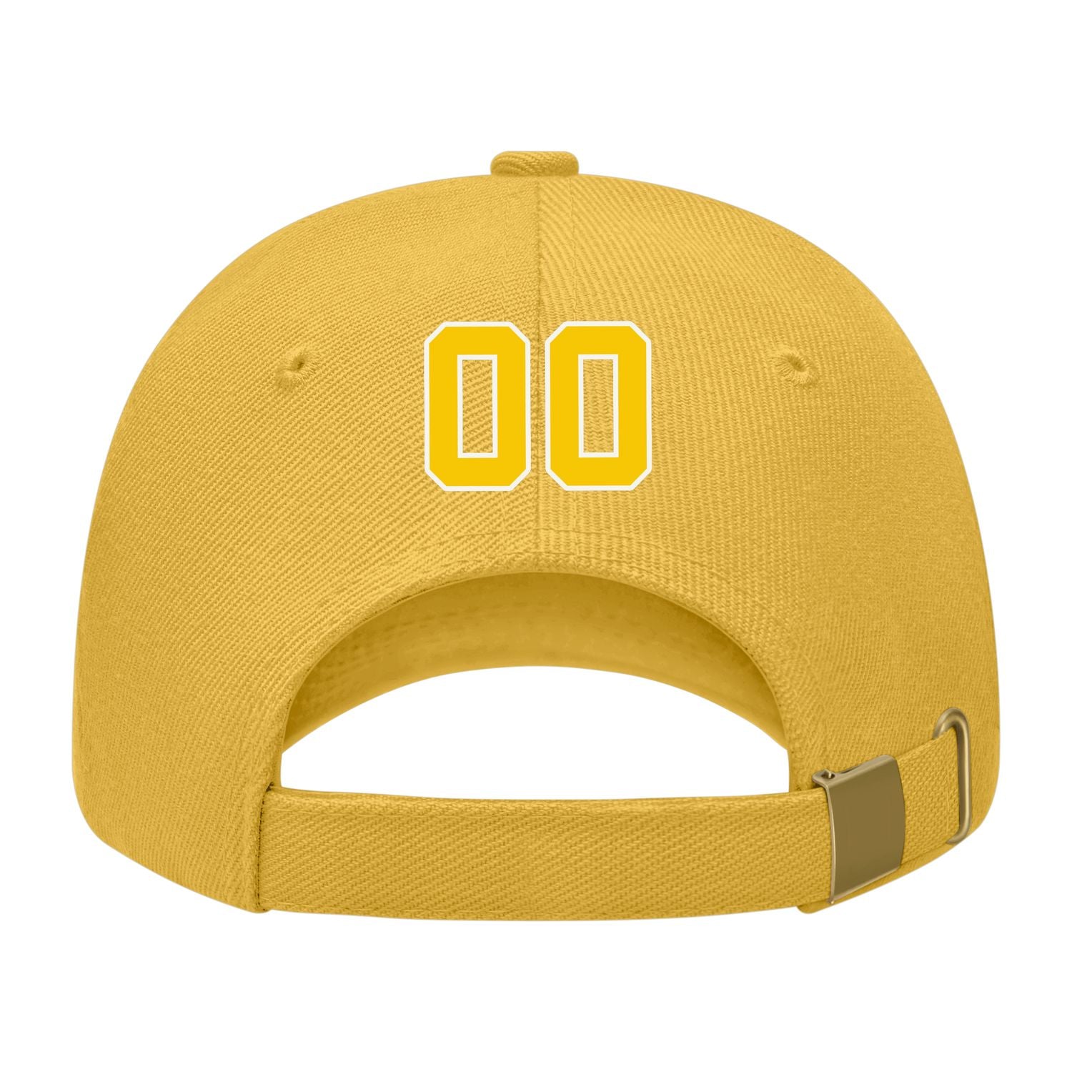 Custom Yellow Peach Powder Hat 23B21830