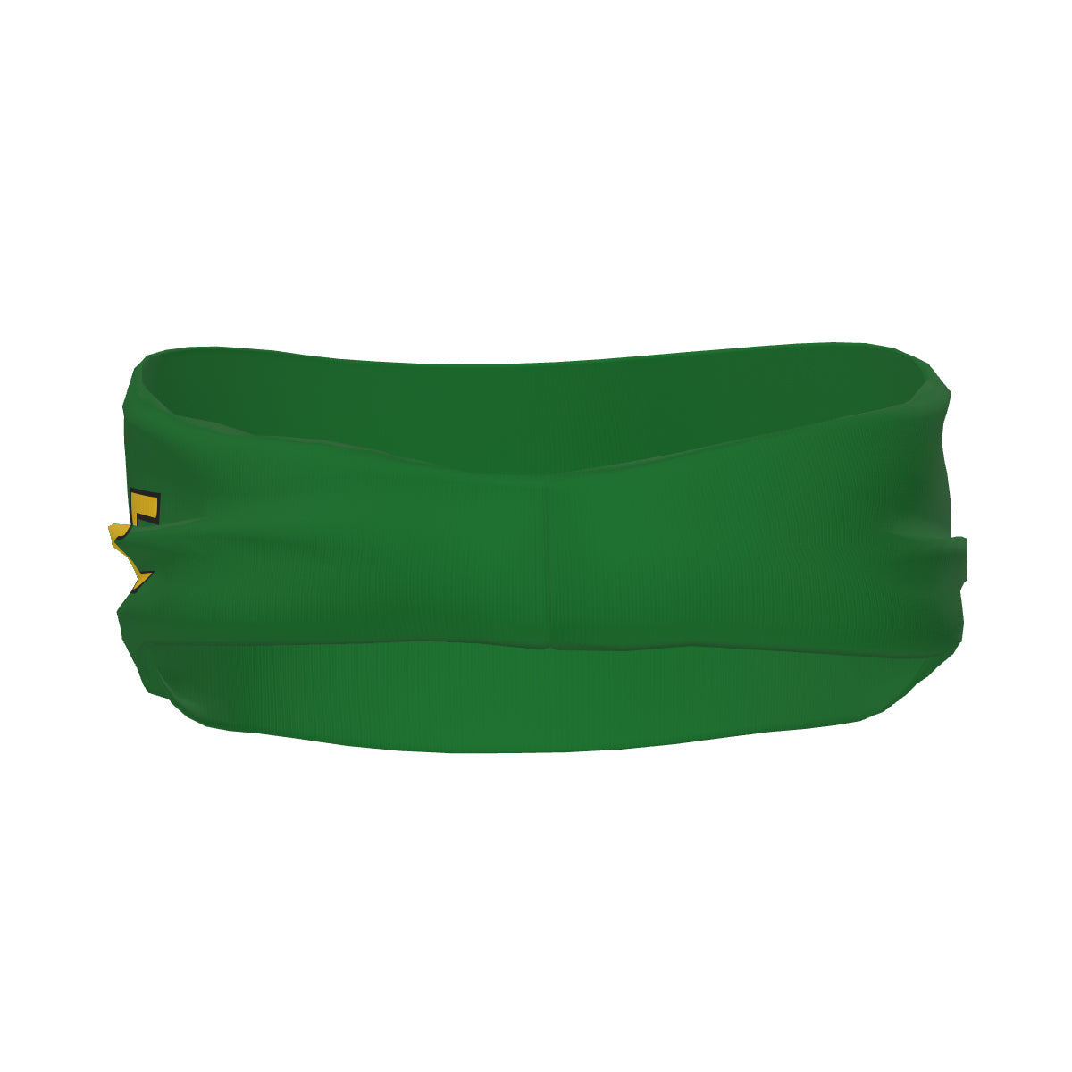 Custom Emerald Green Gold Sports headband