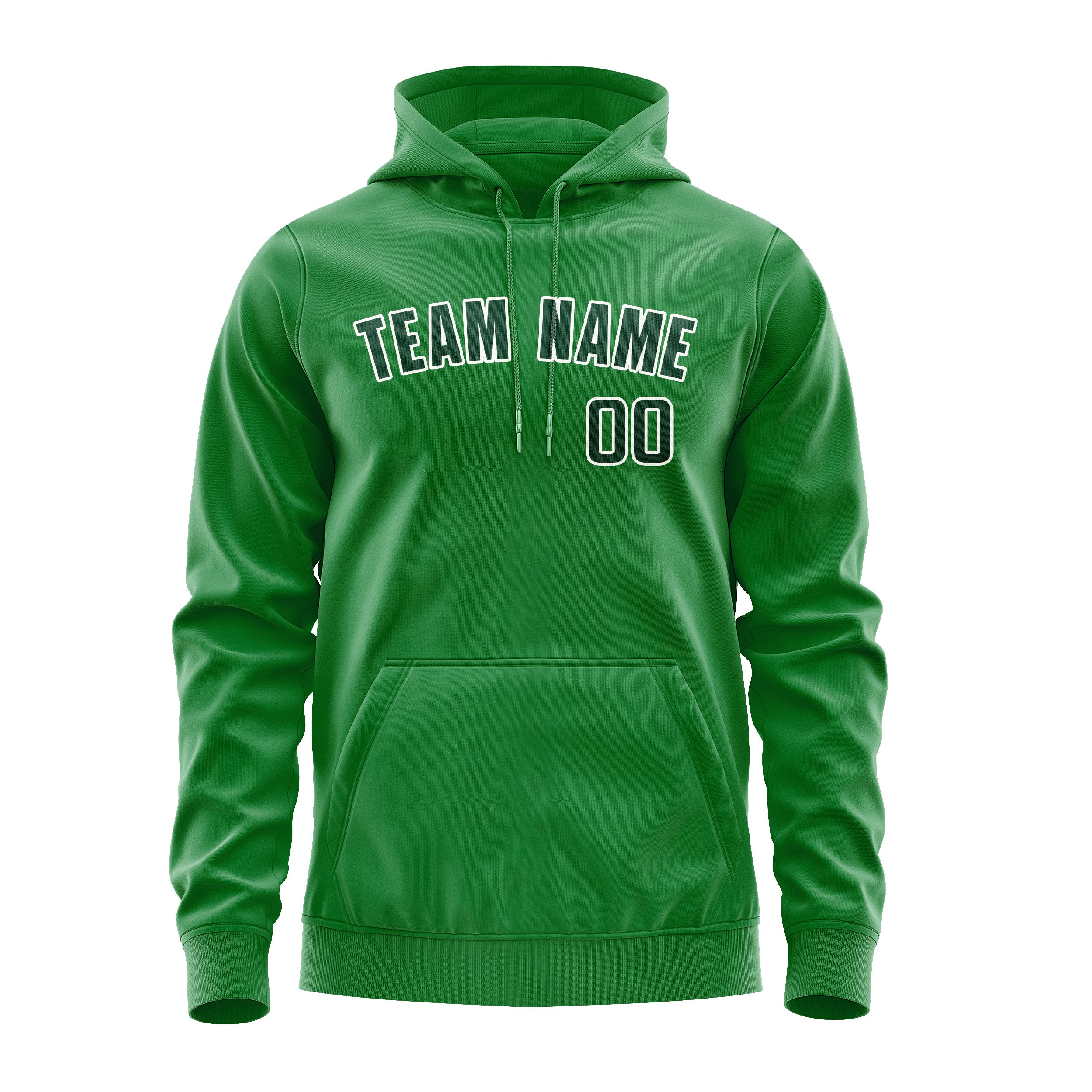 Custom Emerald Green Green Hoodie