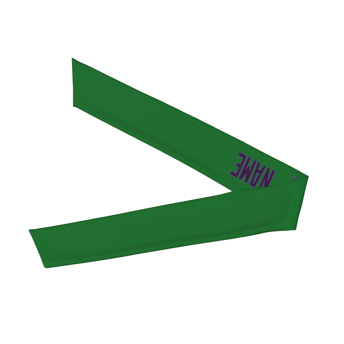 Custom Emerald Green Purple Headband