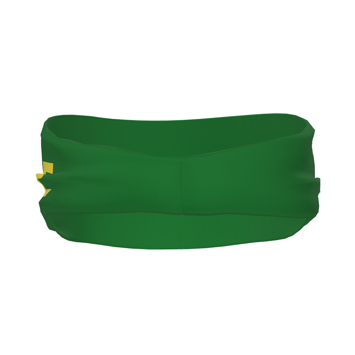Custom Emerald Green Light Yellow Sports headband