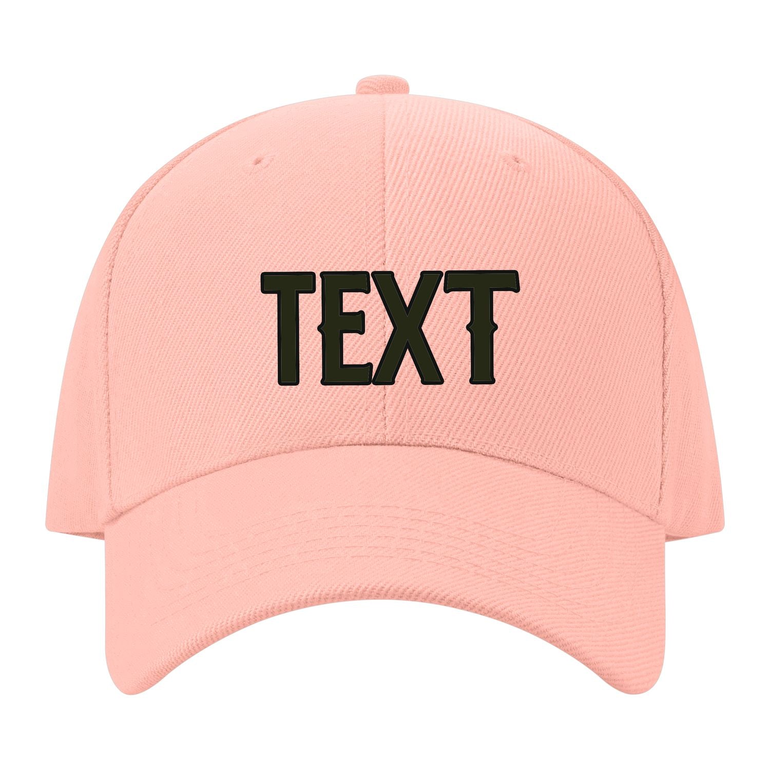 Custom Misty Rose White Hat 24B21702