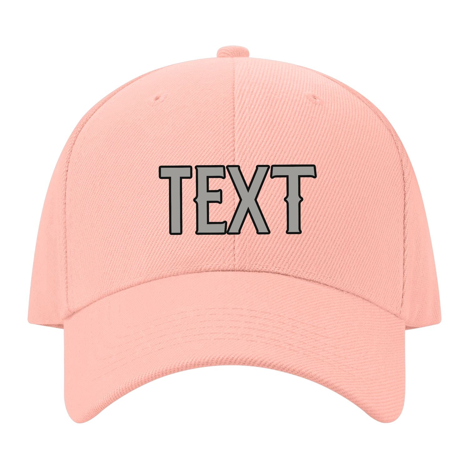 Custom Misty Rose Light Green Hat 24B21704