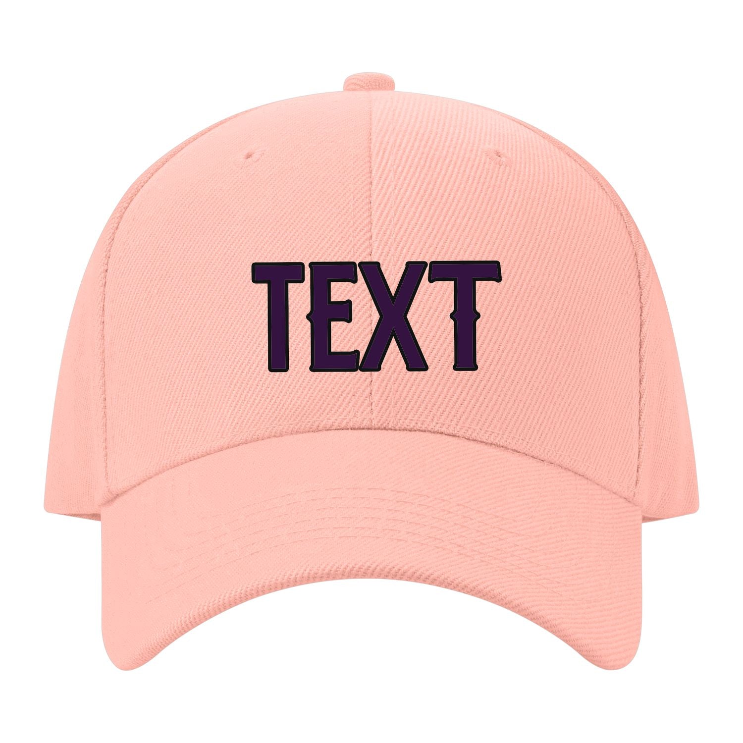 Custom Misty Rose Gray Hat 24B21707