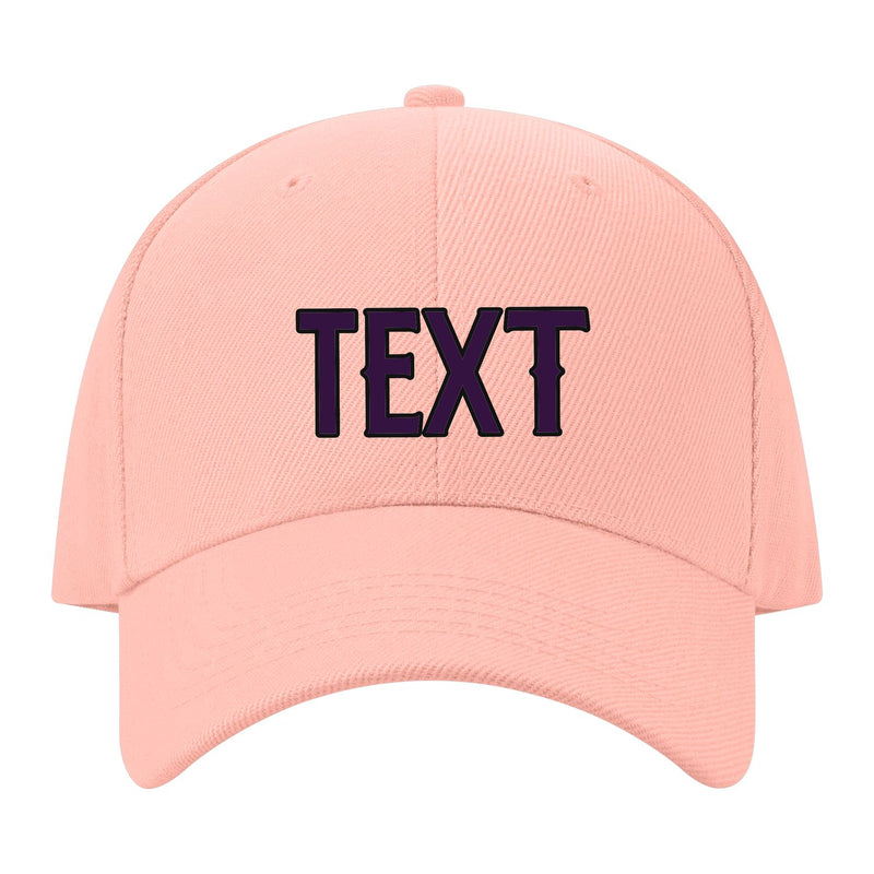 Custom Misty Rose Gray Hat 24B21707