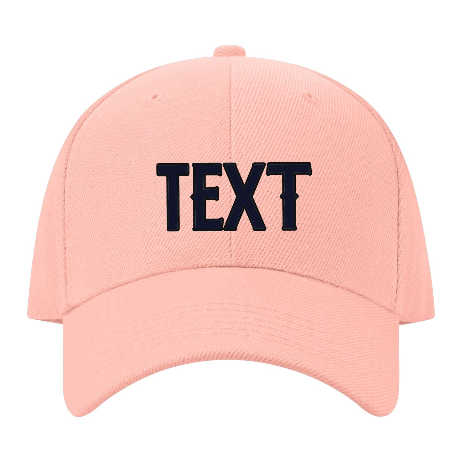 Custom Misty Rose Pale Peach Hat 24B21711