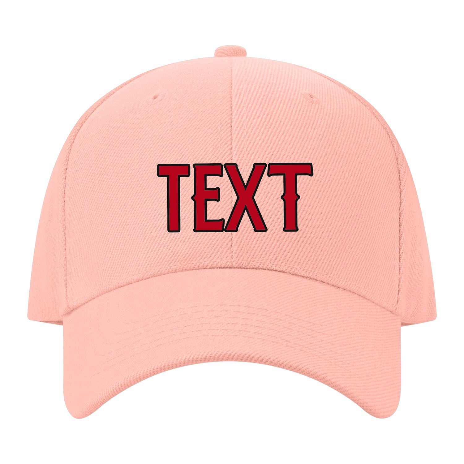 Custom Misty Rose Crimson Red Hat 24B21714