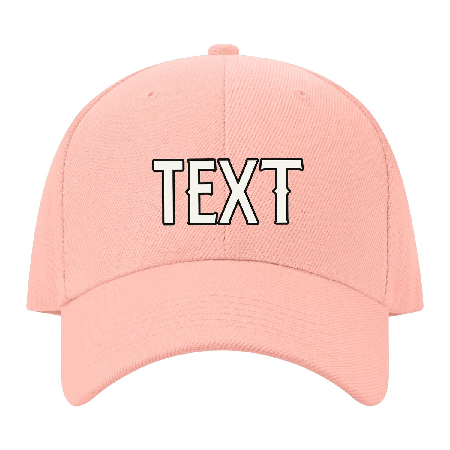 Custom Misty Rose Pale Ice Blue Hat 24B21718