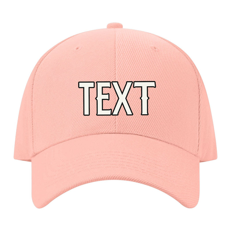 Custom Misty Rose Pale Ice Blue Hat 24B21718