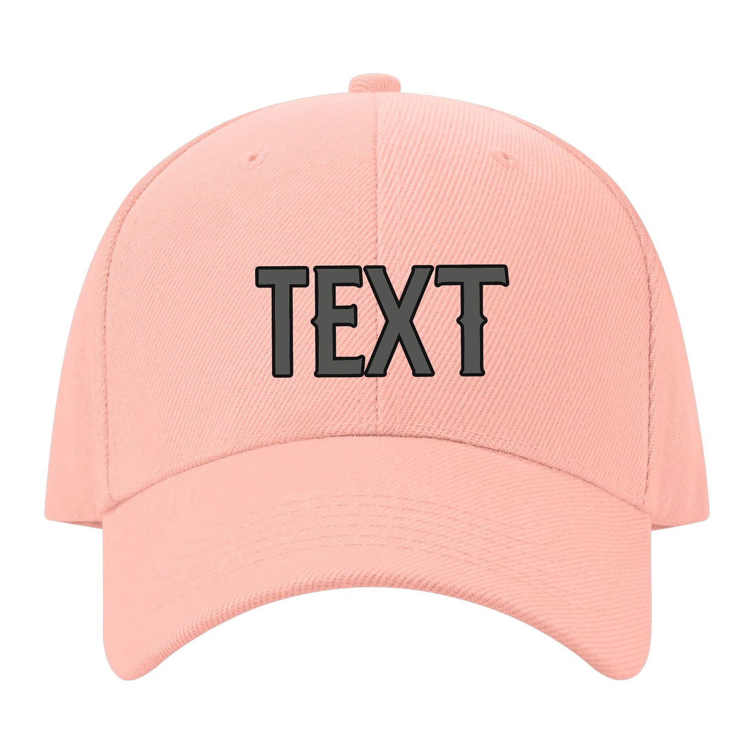 Custom Misty Rose Orange Hat 24B21720