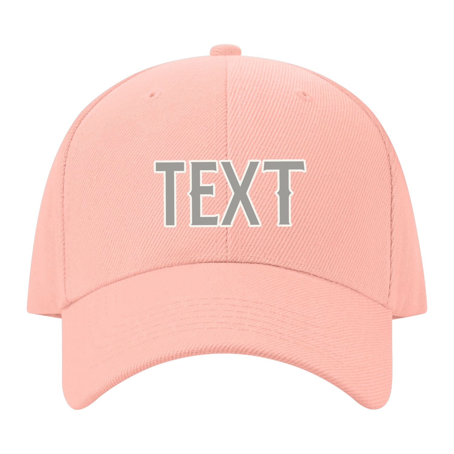 Custom Misty Rose Light Green Hat 24B21804