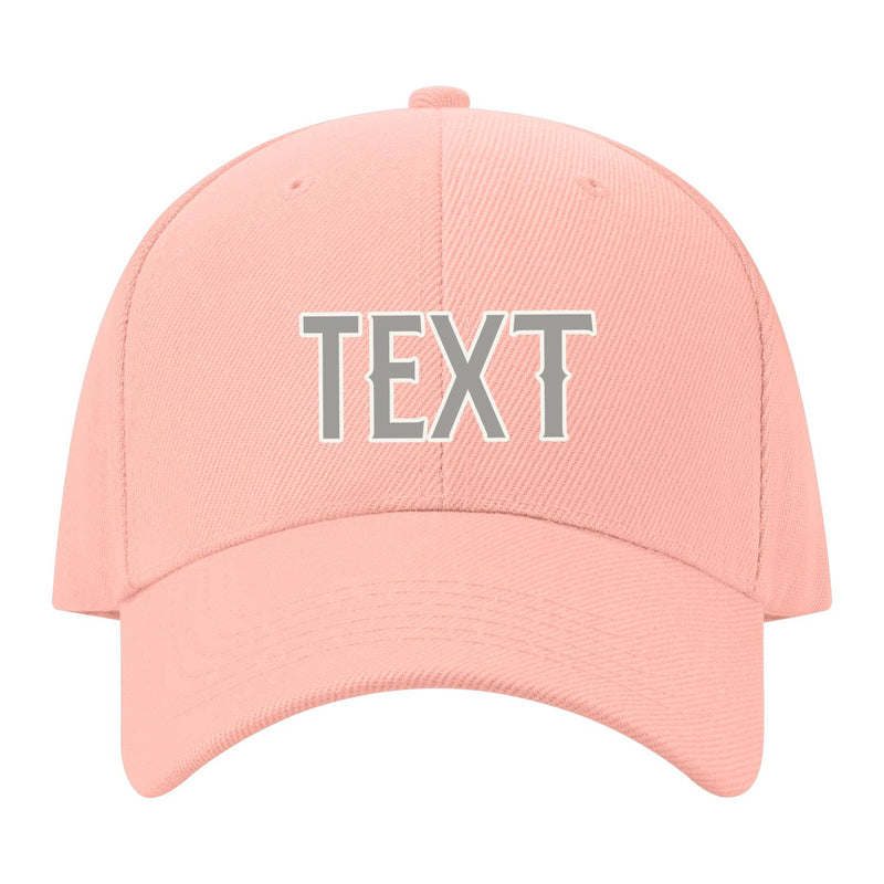 Custom Misty Rose Light Green Hat 24B21804