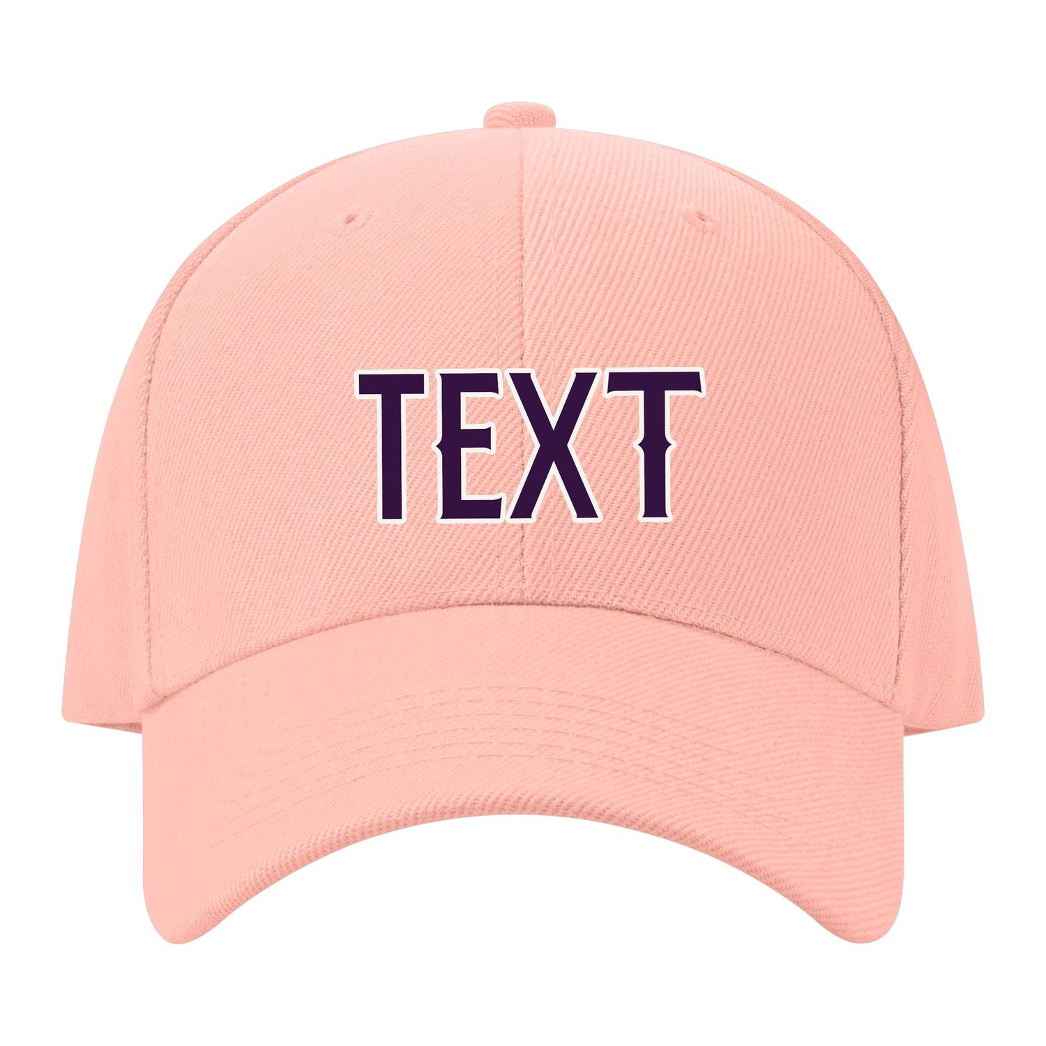 Custom Misty Rose Gray Hat 24B21807