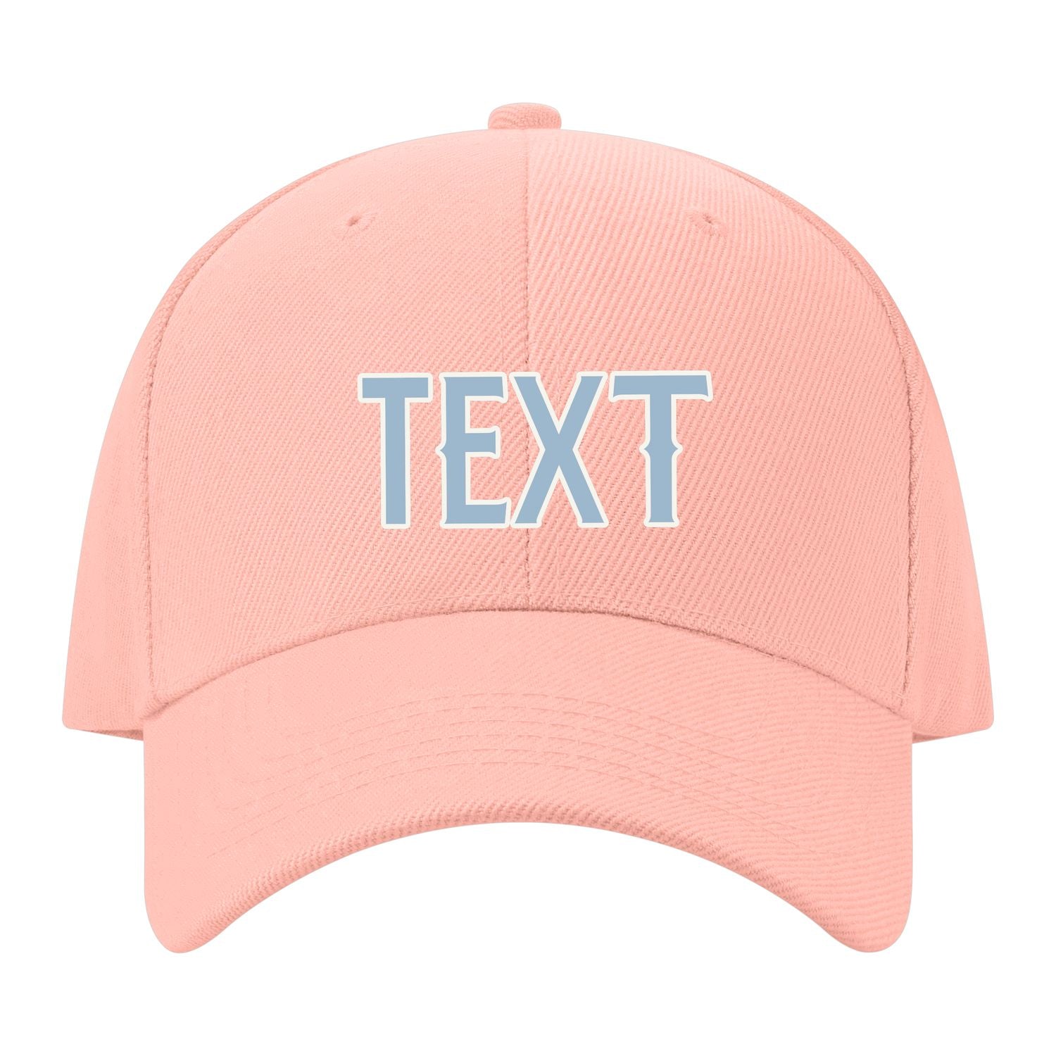 Custom Misty Rose Dark Grey Hat 24B21808