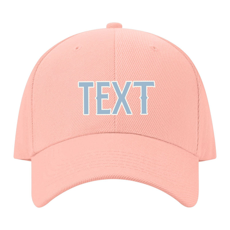 Custom Misty Rose Dark Grey Hat 24B21808