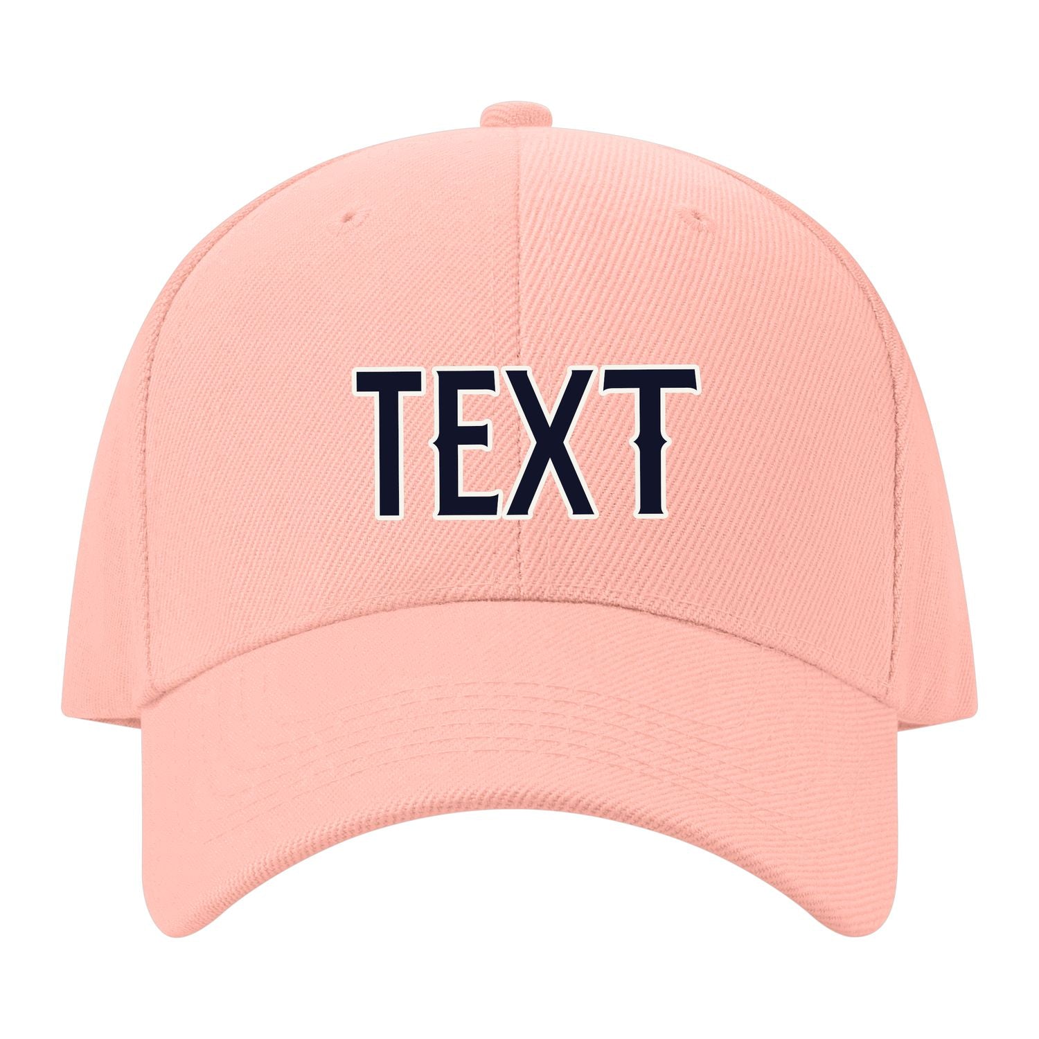 Custom Misty Rose Pale Peach Hat 24B21811