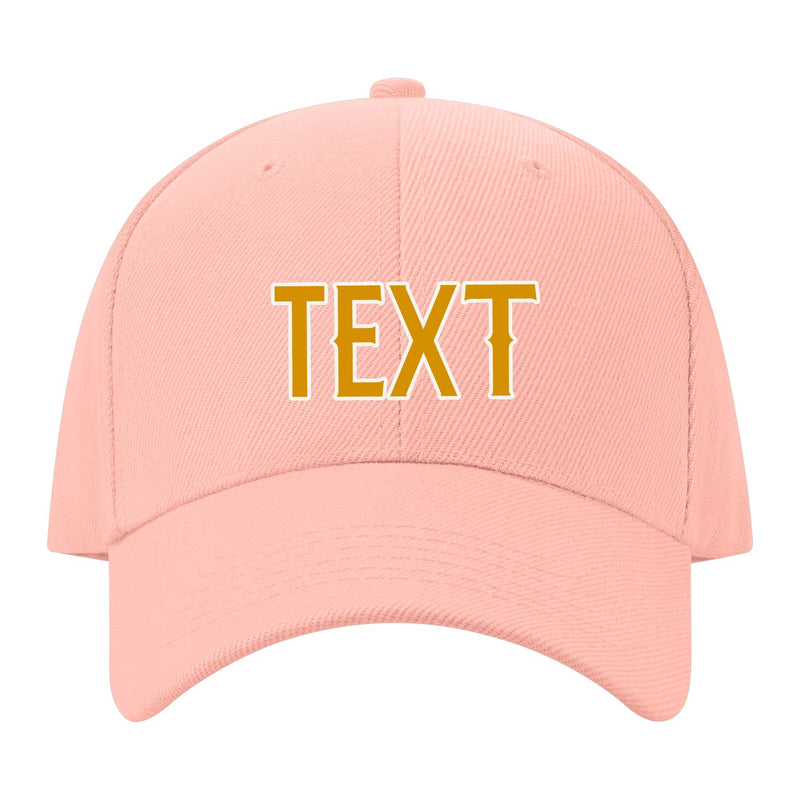 Custom Misty Rose Sky Blue Hat 24B21819