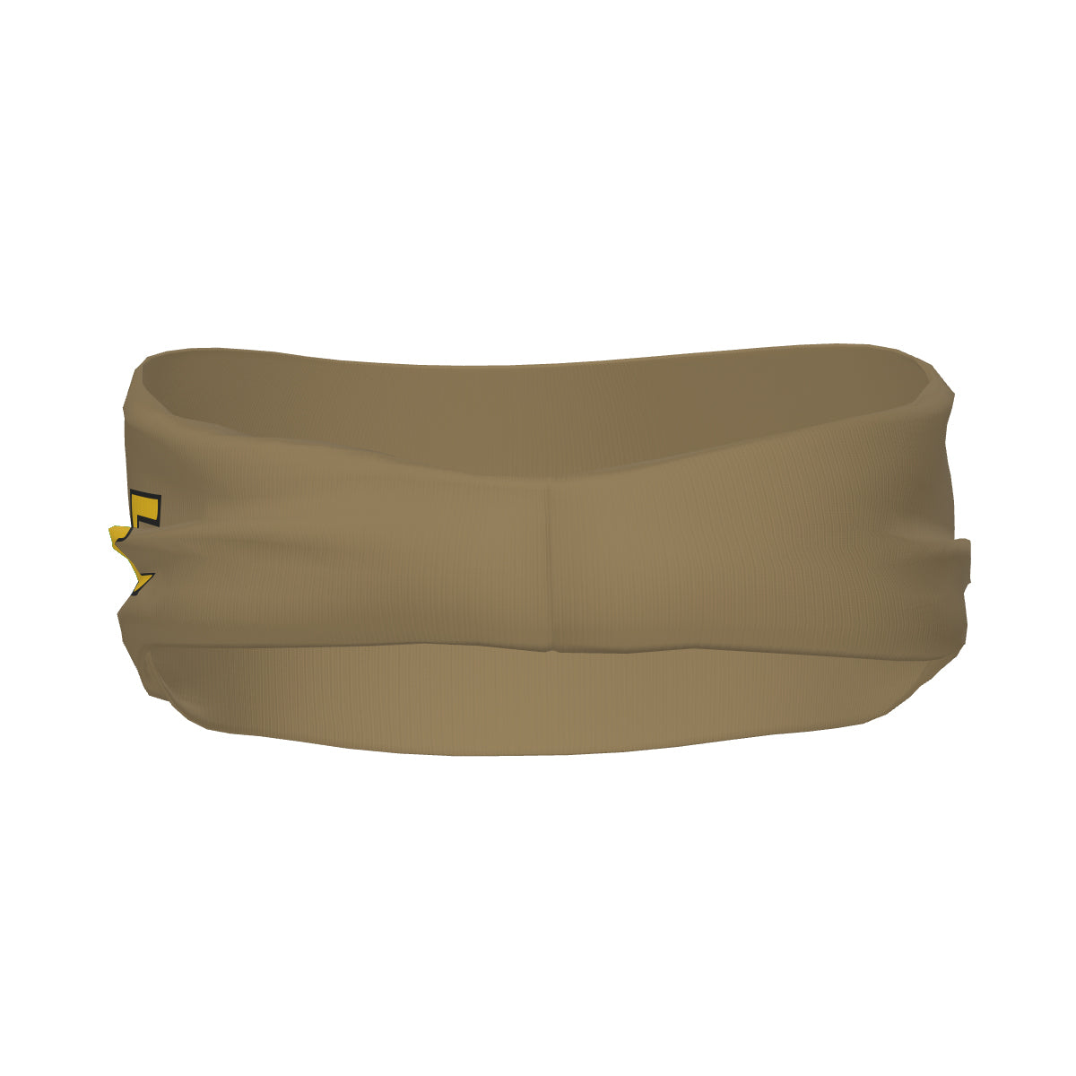 Custom Light Khaki Gold Sports headband