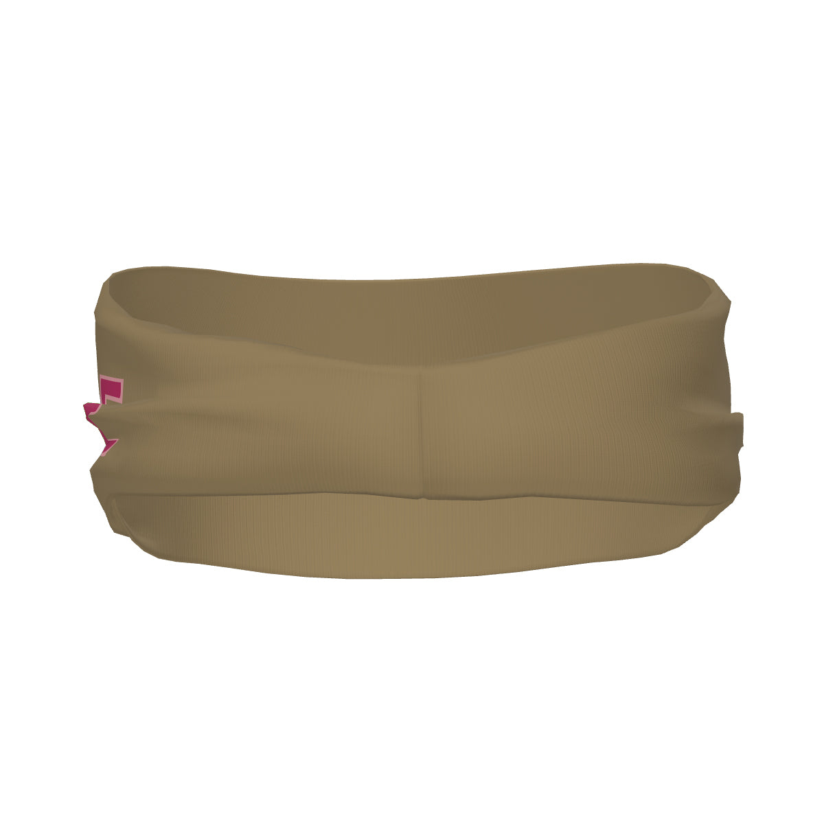 Custom Light Khaki Pink Sports headband