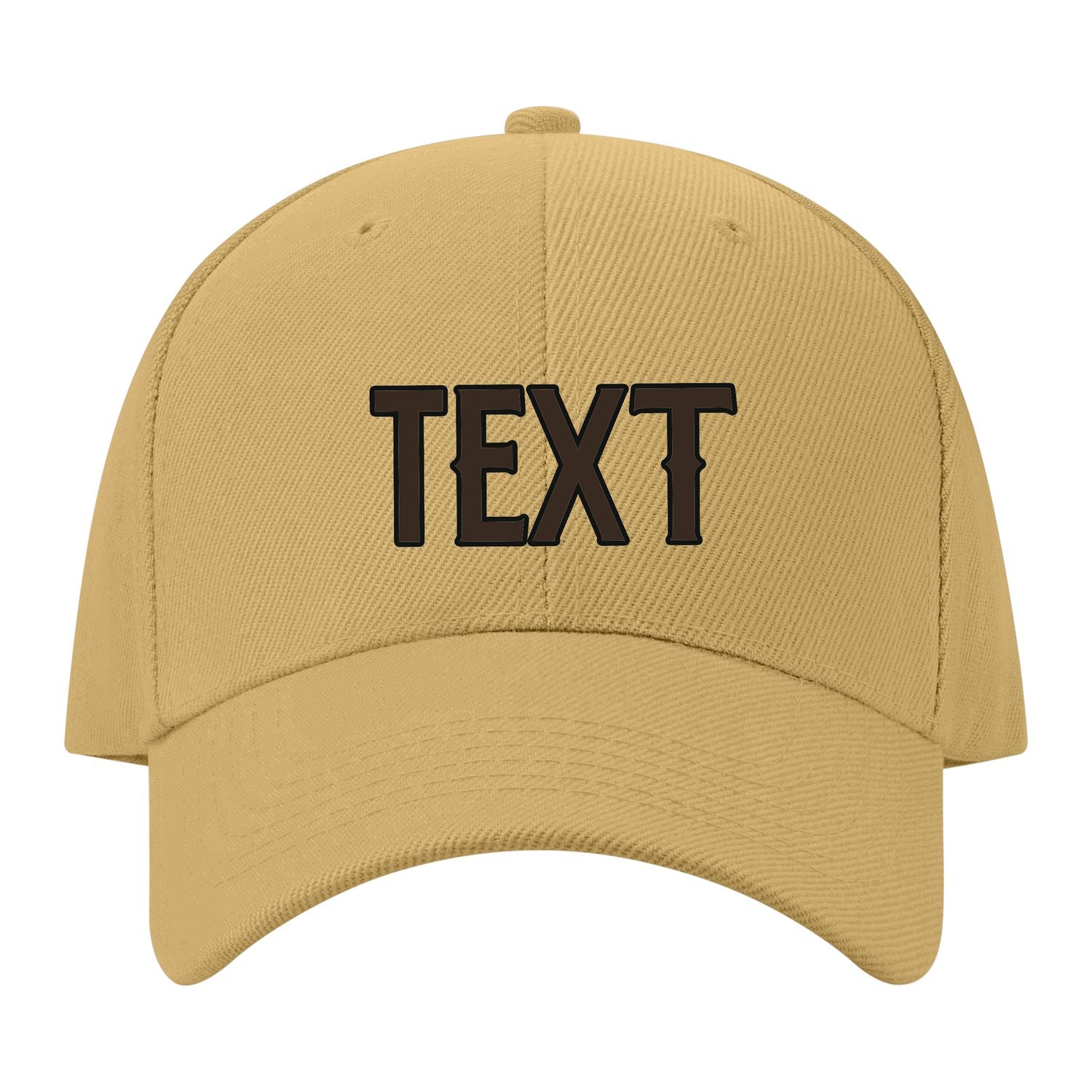 Custom Goldenrod Black Hat 25B21701