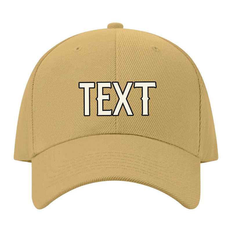 Custom Goldenrod Light Purple Hat 25B21703