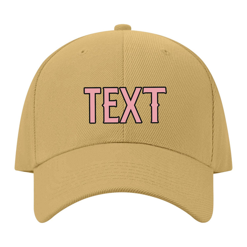 Custom Goldenrod Light Emerald Green Hat 25B21721