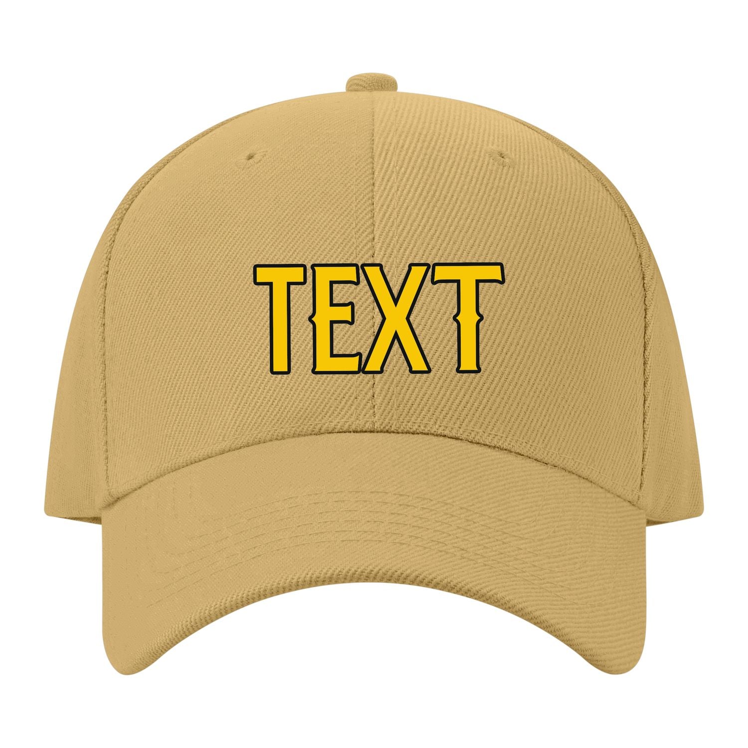 Custom Goldenrod Peach Powder Hat 25B21730